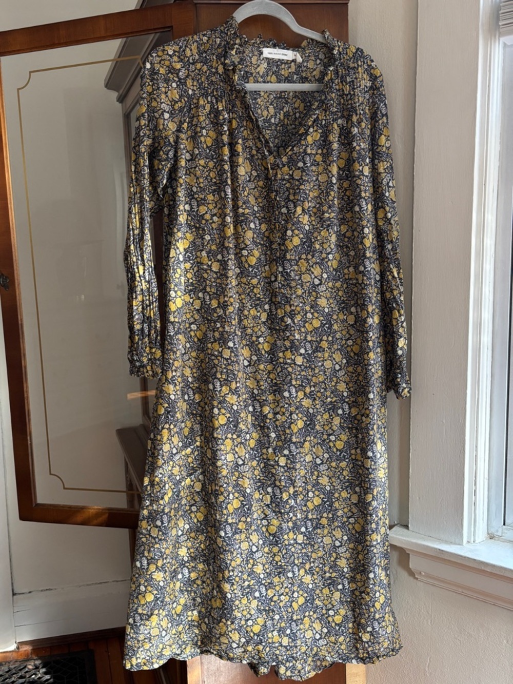 Isabel Marant Etoile Robe Jobia Floral Maxi Dress Size 42 - Picture 1 of 6